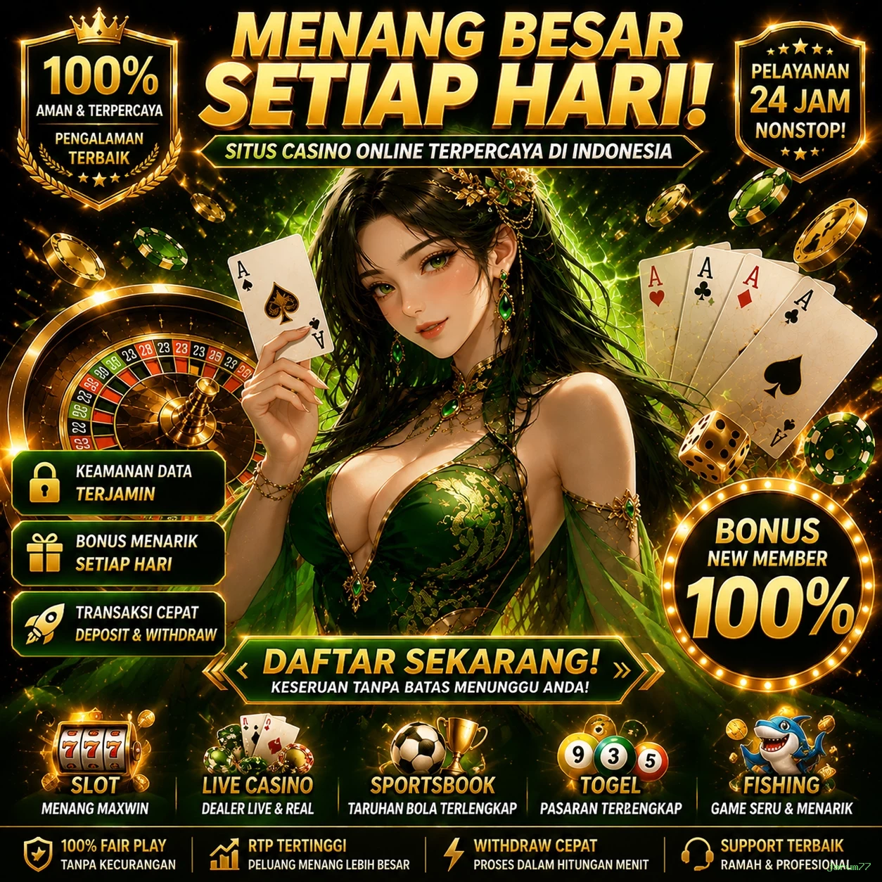 Cara Mendaftar dan Verifikasi Akun di jarum77